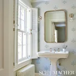 AURELIA - PORCELAIN Schumacher Wallpaper | Wallpaper Twins AURELIA PORCELAIN Schumacher Wallpaper wallpaper - SKU 5016341