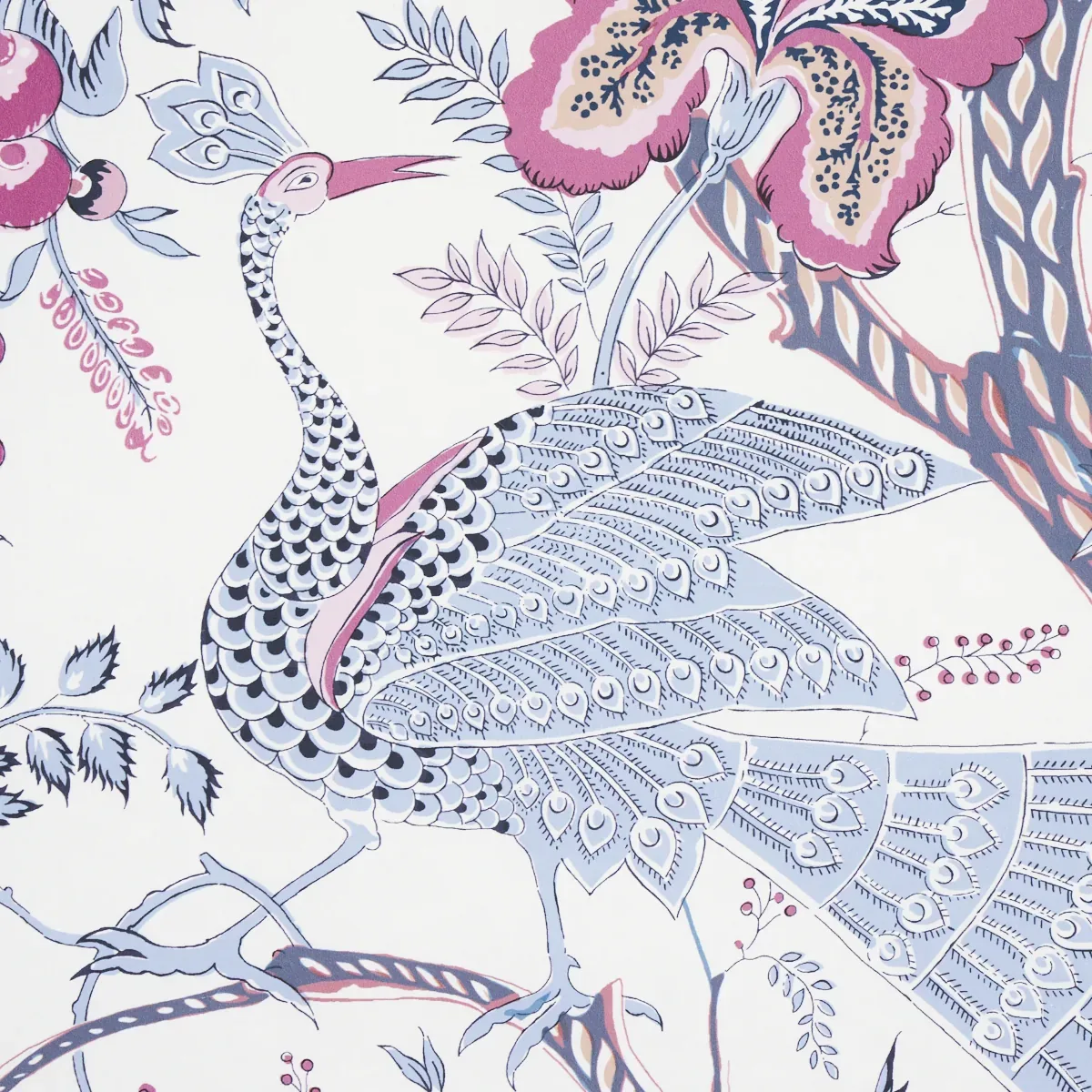 AVELINE LILAC Schumacher Wallpaper wallpaper - SKU 5013191