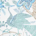 AVELINE SEAGLASS Schumacher Wallpaper wallpaper - SKU 5013190