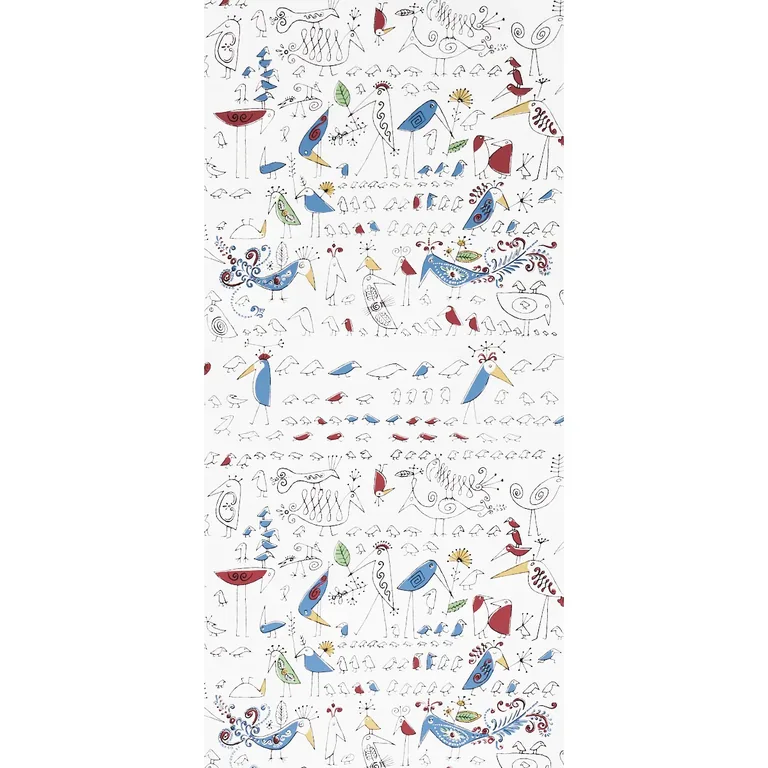 color MULTI ON WHITE