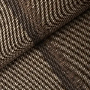 Schumacher AXEL FRINGE WALLCOVERING wallpaper, color BROWN/COPPER, SKU 5015711