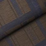 AXEL PLAID WALLCOVERING - NAVY/ESPRESSO Schumacher Wallpaper AXEL PLAID WALLCOVERING NAVY/ESPRESSO Schumacher Wallpaper wallpaper - SKU 5015721