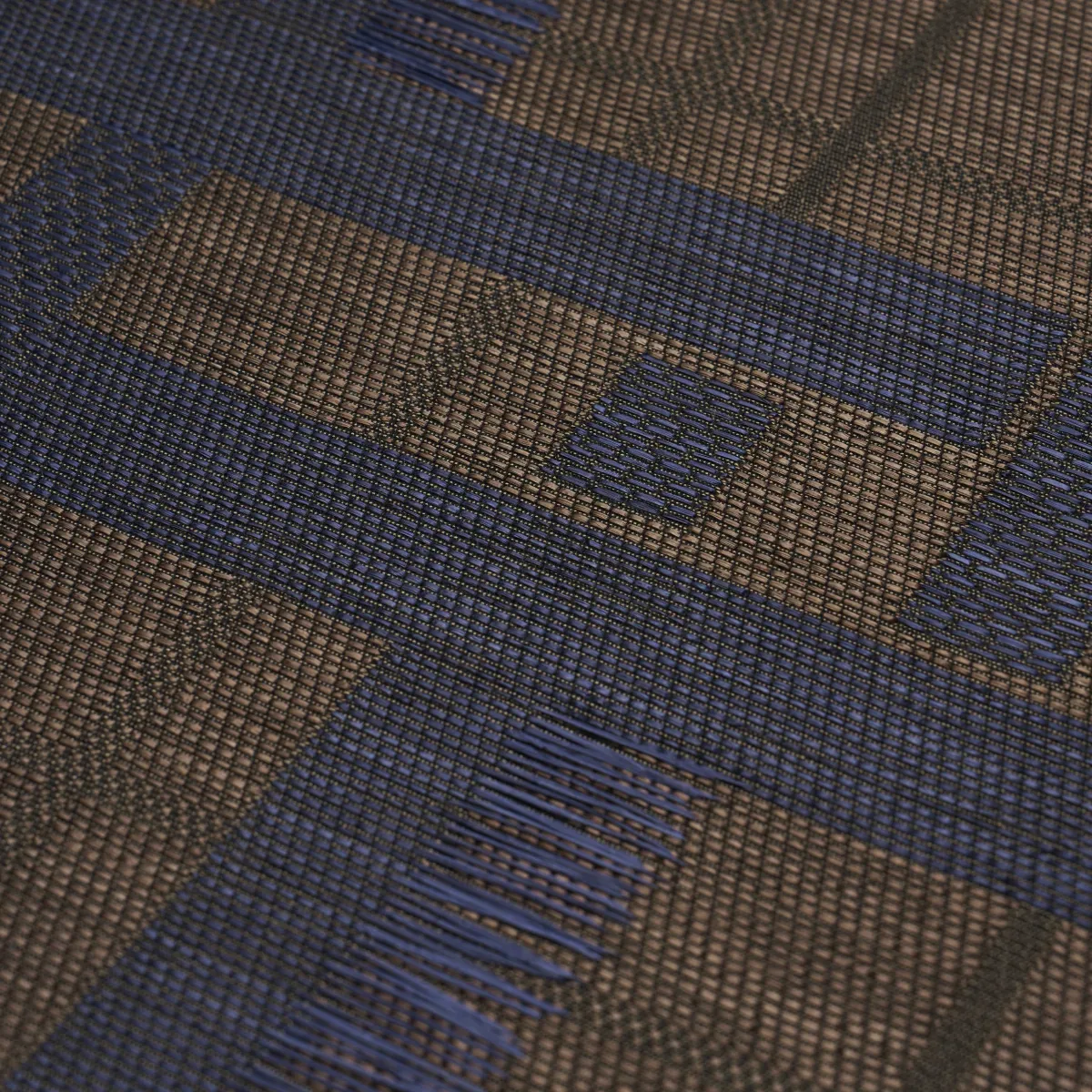 AXEL PLAID WALLCOVERING - NAVY/ESPRESSO Schumacher Wallpaper AXEL PLAID WALLCOVERING NAVY/ESPRESSO Schumacher Wallpaper wallpaper - SKU 5015721