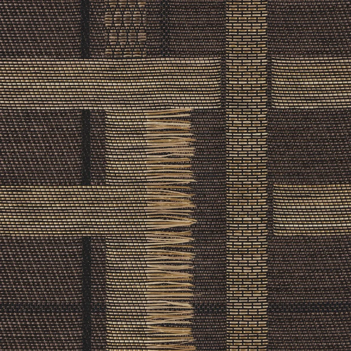AXEL PLAID WALLCOVERING - SADDLE BROWN Schumacher Wallpaper AXEL PLAID WALLCOVERING SADDLE BROWN Schumacher Wallpaper wallpaper - SKU 5015722