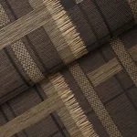 AXEL PLAID WALLCOVERING - SADDLE BROWN Schumacher Wallpaper AXEL PLAID WALLCOVERING SADDLE BROWN Schumacher Wallpaper wallpaper - SKU 5015722