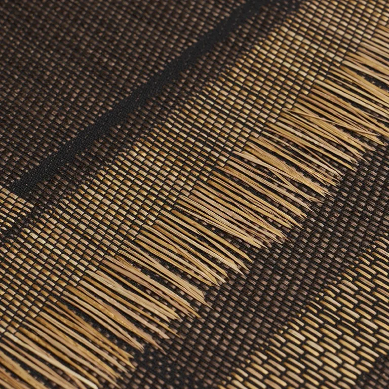 Schumacher AXEL PLAID WALLCOVERING wallpaper, color SADDLE BROWN, SKU 5015722