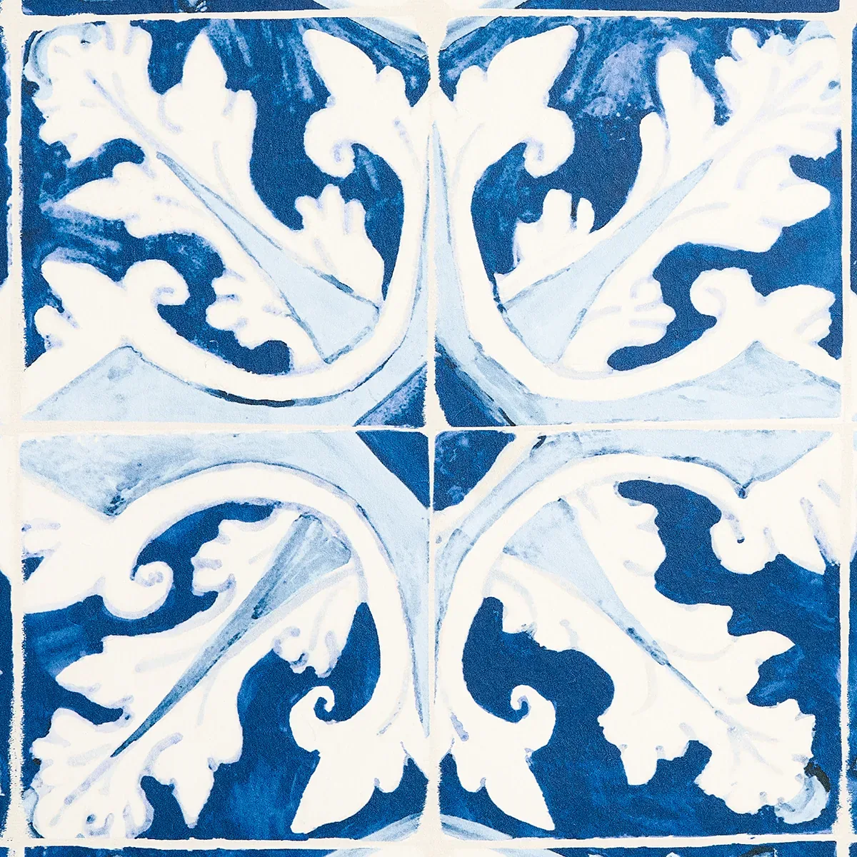 Azulejos AZURE Schumacher Wallpaper wallpaper - SKU 5015120