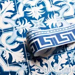 Azulejos AZURE Schumacher Wallpaper wallpaper - SKU 5015120