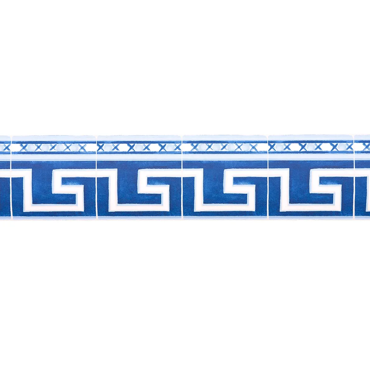AZULEJOS BORDER AZURE Schumacher Wallpaper wallpaper - SKU 5015130