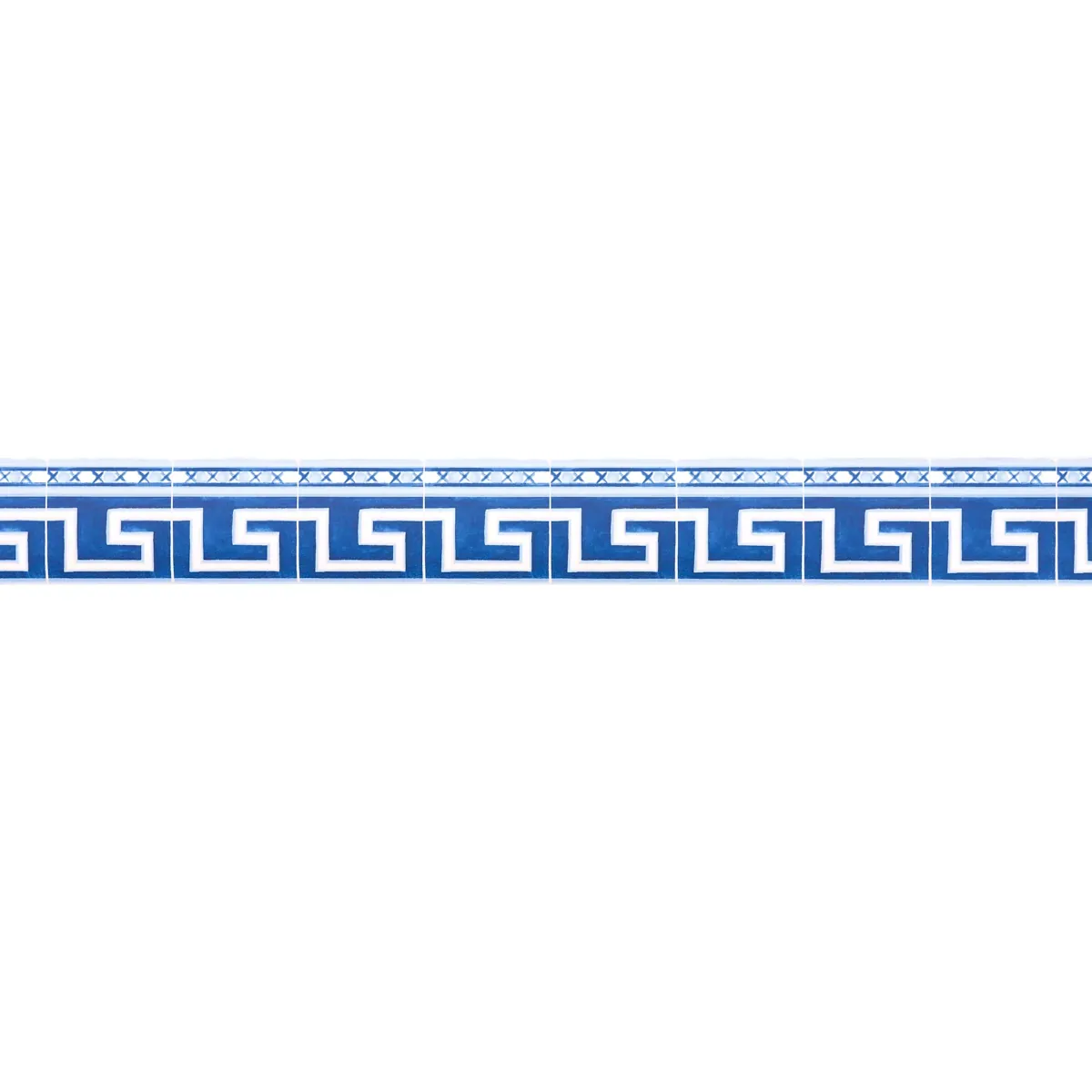 AZULEJOS BORDER AZURE Schumacher Wallpaper wallpaper - SKU 5015130