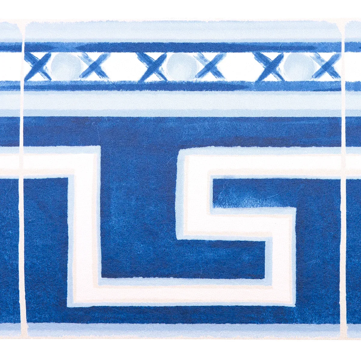 AZULEJOS BORDER AZURE Schumacher Wallpaper wallpaper - SKU 5015130