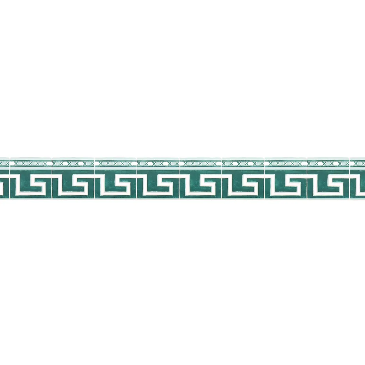 AZULEJOS BORDER - EMERALD Schumacher Wallpaper | Wallpaper T AZULEJOS BORDER EMERALD Schumacher Wallpaper wallpaper - SKU 5015131