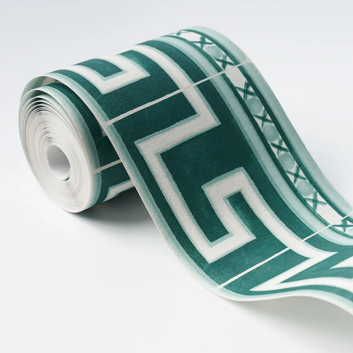 AZULEJOS BORDER - EMERALD Schumacher Wallpaper | Wallpaper T AZULEJOS BORDER EMERALD Schumacher Wallpaper wallpaper - SKU 5015131