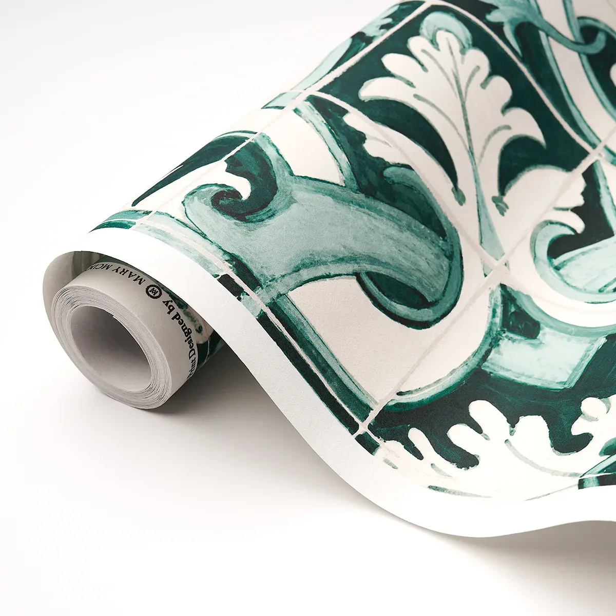 Azulejos EMERALD Schumacher Wallpaper wallpaper - SKU 5015121