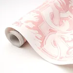 Azulejos - PINK Schumacher Wallpaper | Wallpaper Twins Azulejos PINK Schumacher Wallpaper wallpaper - SKU 5015122