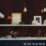 BACKDROP PAINTER'S STRIPE - SELF-PORTRAIT Schumacher Wallpap BACKDROP PAINTER'S STRIPE SELF-PORTRAIT Schumacher Wallpaper wallpaper - SKU 5016902