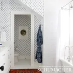 BAKARA LEAF DELFT Schumacher Wallpaper wallpaper - SKU 5005231