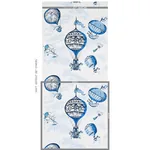 Balloons - BLUE Schumacher Wallpaper | Wallpaper Twins Balloons BLUE Schumacher Wallpaper wallpaper - SKU 5012790