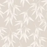 BAMBOO GARDEN STONE SHIMMER Schumacher Wallpaper wallpaper - SKU 6468