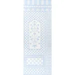 BAMBOO TRELLIS PANEL A BLUE Schumacher Wallpaper wallpaper - SKU 5014391