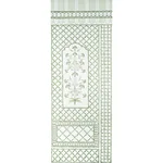 BAMBOO TRELLIS PANEL A GREEN Schumacher Wallpaper wallpaper - SKU 5014390