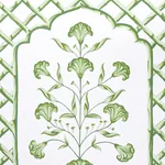 BAMBOO TRELLIS PANEL A GREEN Schumacher Wallpaper wallpaper - SKU 5014390