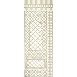 Schumacher BAMBOO TRELLIS PANEL B - NEUTRAL Wallpaper | Buy Online Schumacher BAMBOO TRELLIS PANEL B wallpaper, color NEUTRAL, SKU 5014402
