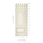 Schumacher BAMBOO TRELLIS PANEL B - NEUTRAL Wallpaper | Buy Online Schumacher BAMBOO TRELLIS PANEL B wallpaper, color NEUTRAL, SKU 5014402