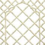 Schumacher BAMBOO TRELLIS PANEL B - NEUTRAL Wallpaper | Buy Online Schumacher BAMBOO TRELLIS PANEL B wallpaper, color NEUTRAL, SKU 5014402