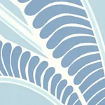 BANANA LEAF CHINA BLUE Schumacher Wallpaper wallpaper - SKU 5014982