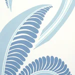 BANANA LEAF CHINA BLUE Schumacher Wallpaper wallpaper - SKU 5014982