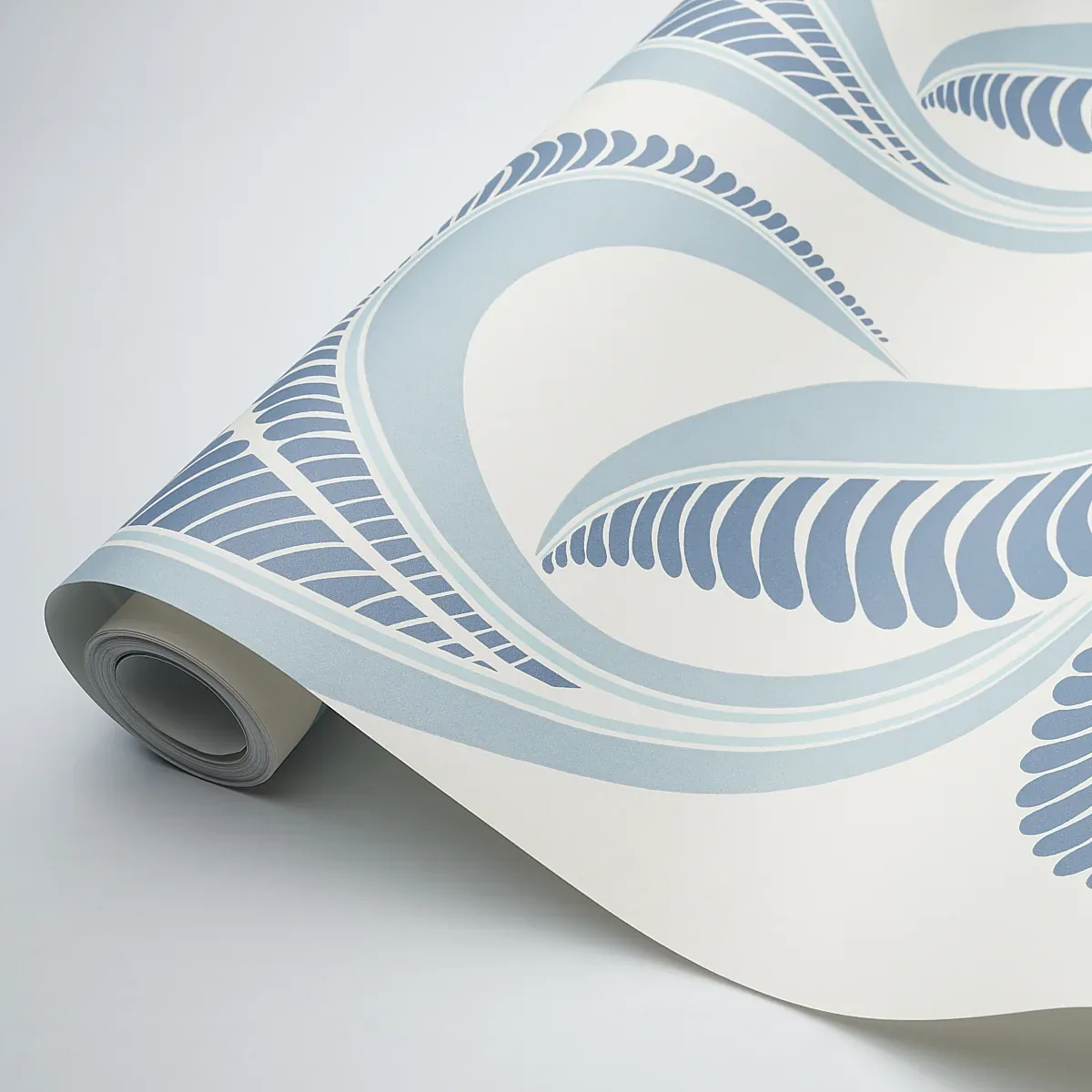 BANANA LEAF CHINA BLUE Schumacher Wallpaper wallpaper - SKU 5014982