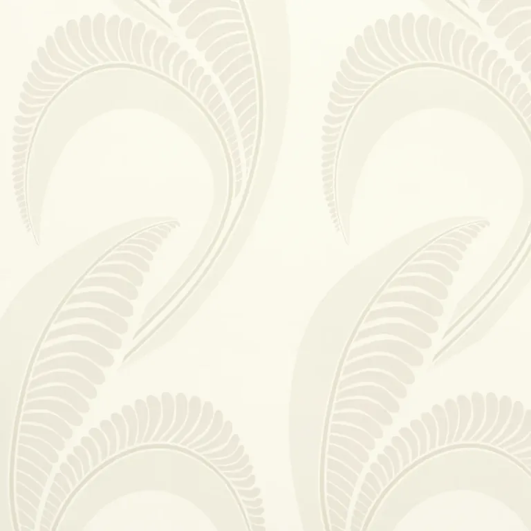 Schumacher BANANA LEAF wallpaper, color IVORY, SKU 5014981