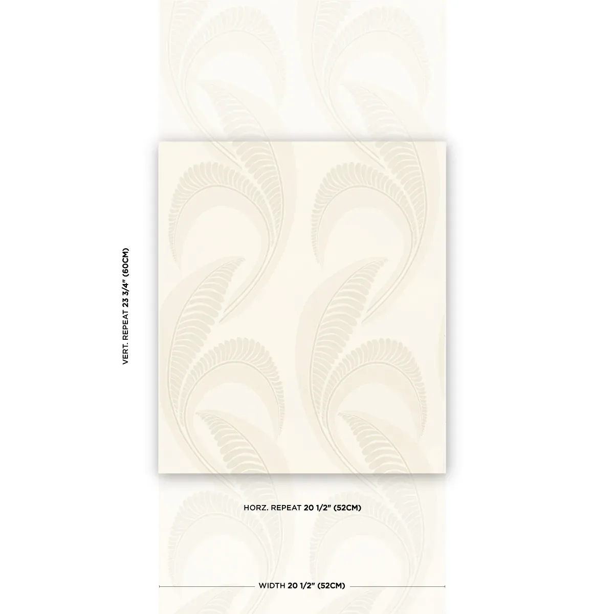 BANANA LEAF - IVORY Schumacher Wallpaper | Wallpaper Twins BANANA LEAF IVORY Schumacher Wallpaper wallpaper - SKU 5014981