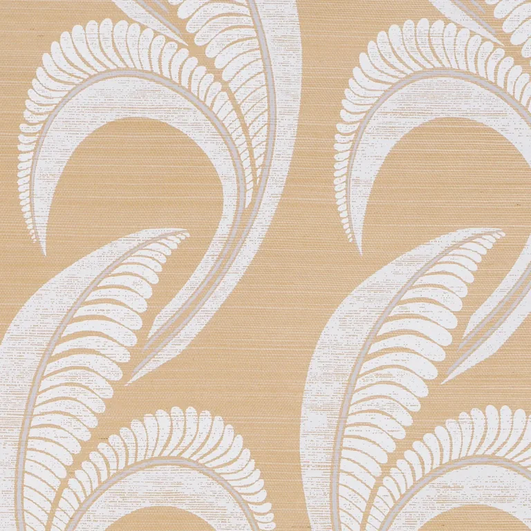 Schumacher BANANA LEAF SISAL wallpaper
