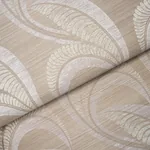 BANANA LEAF SISAL - SILVER Schumacher Wallpaper | Wallpaper BANANA LEAF SISAL SILVER Schumacher Wallpaper wallpaper - SKU 5016551