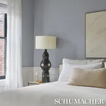 BANBRIDGE LINEN VINYL OAT Schumacher Wallpaper wallpaper - SKU 5017490