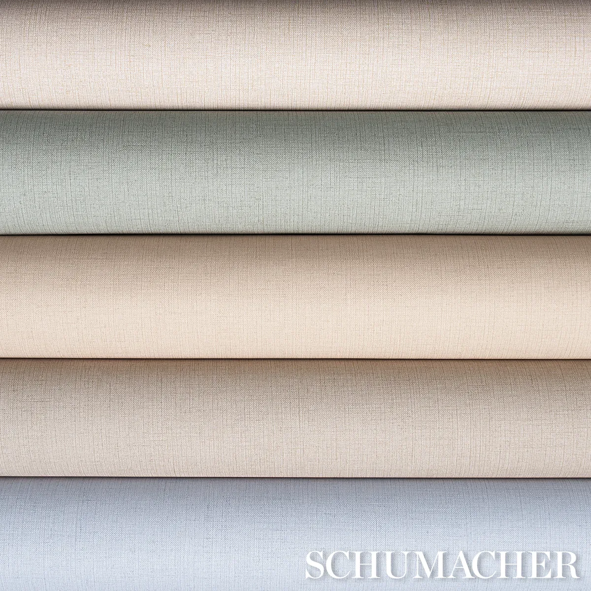 BANBRIDGE LINEN VINYL SAND Schumacher Wallpaper wallpaper - SKU 5017492