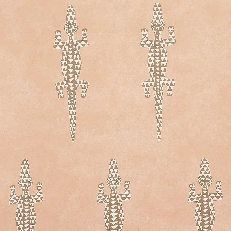 BARACOA TERRACOTTA Schumacher Wallpaper wallpaper - SKU 5012102