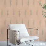 BARACOA - TERRACOTTA Schumacher Wallpaper | Wallpaper Twins BARACOA TERRACOTTA Schumacher Wallpaper wallpaper - SKU 5012102