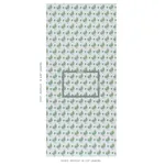 BASILE TRELLIS - LEAF & AQUA Schumacher Wallpaper | Wallpape BASILE TRELLIS LEAF & AQUA Schumacher Wallpaper wallpaper - SKU 5014231