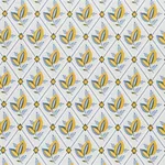 BASILE TRELLIS - YELLOW & BLUE Schumacher Wallpaper | Wallpa BASILE TRELLIS YELLOW & BLUE Schumacher Wallpaper wallpaper - SKU 5014230