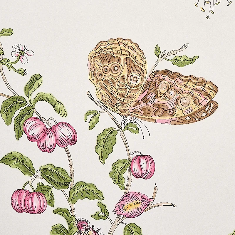 Schumacher BAUDIN BUTTERFLY - BLUSH Wallpaper | Buy Online Schumacher BAUDIN BUTTERFLY wallpaper