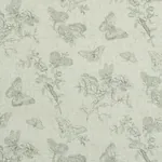 Schumacher BAUDIN BUTTERFLY LINEN wallpaper