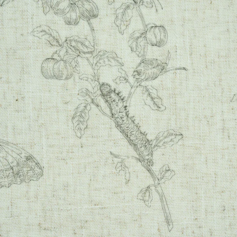 Schumacher BAUDIN BUTTERFLY LINEN wallpaper