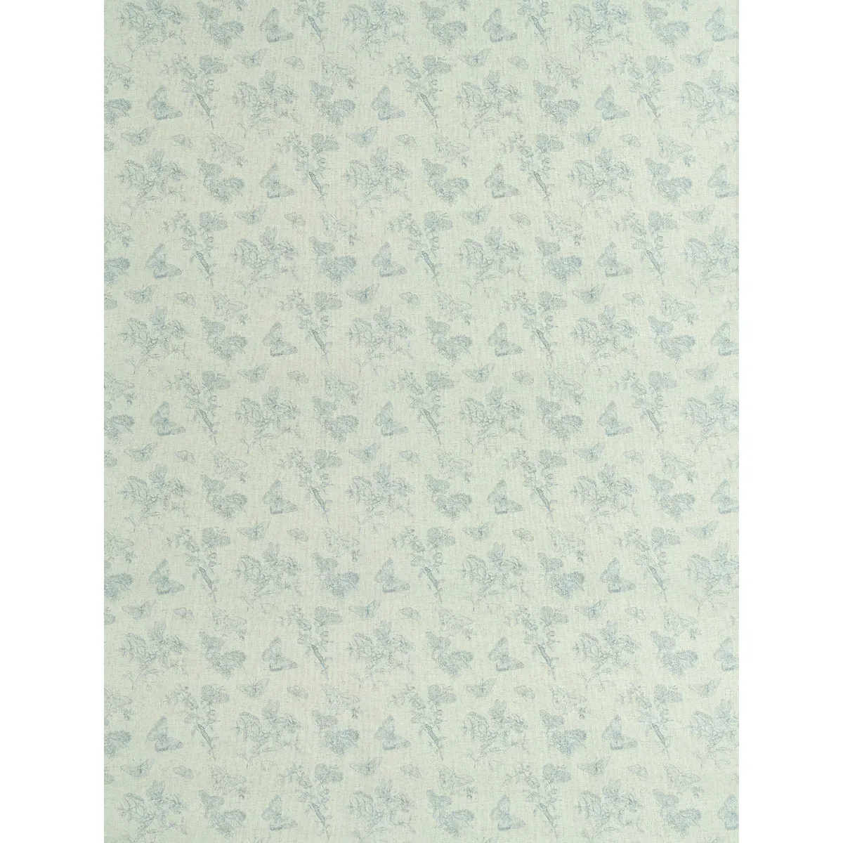 BAUDIN BUTTERFLY LINEN BLUE Schumacher Wallpaper wallpaper - SKU 5011831
