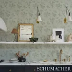 BAUDIN BUTTERFLY LINEN NATURAL Schumacher Wallpaper wallpaper - SKU 5011832