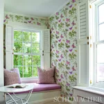 Schumacher BAUDIN BUTTERFLY - TURQUOISE Wallpaper | Buy Online color TURQUOISE