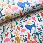BEASTS MULTI ON IVORY Schumacher Wallpaper wallpaper - SKU 5013530