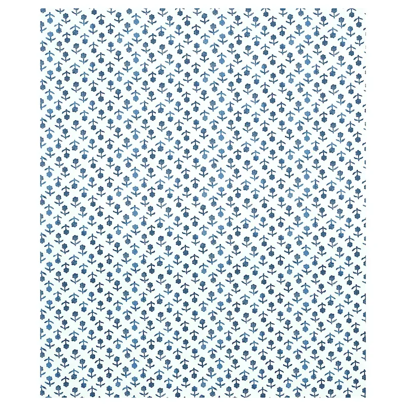 BEATRIZ INDIGO Schumacher Wallpaper wallpaper - SKU 5011941